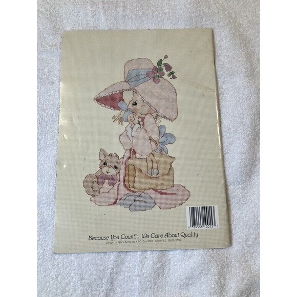 Precious Moments Pm 15 Patriotic UNCLE SAM Bible 1987 Cross Stitch Patterns 80s - Picture 2 of 4